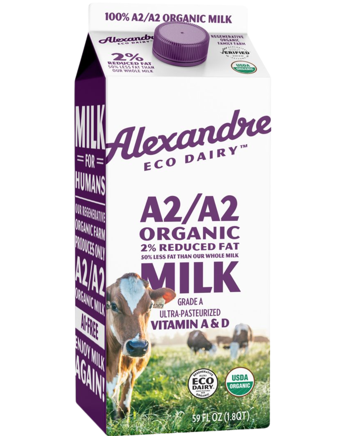 2% GRASS-FED A2/A2 MILK