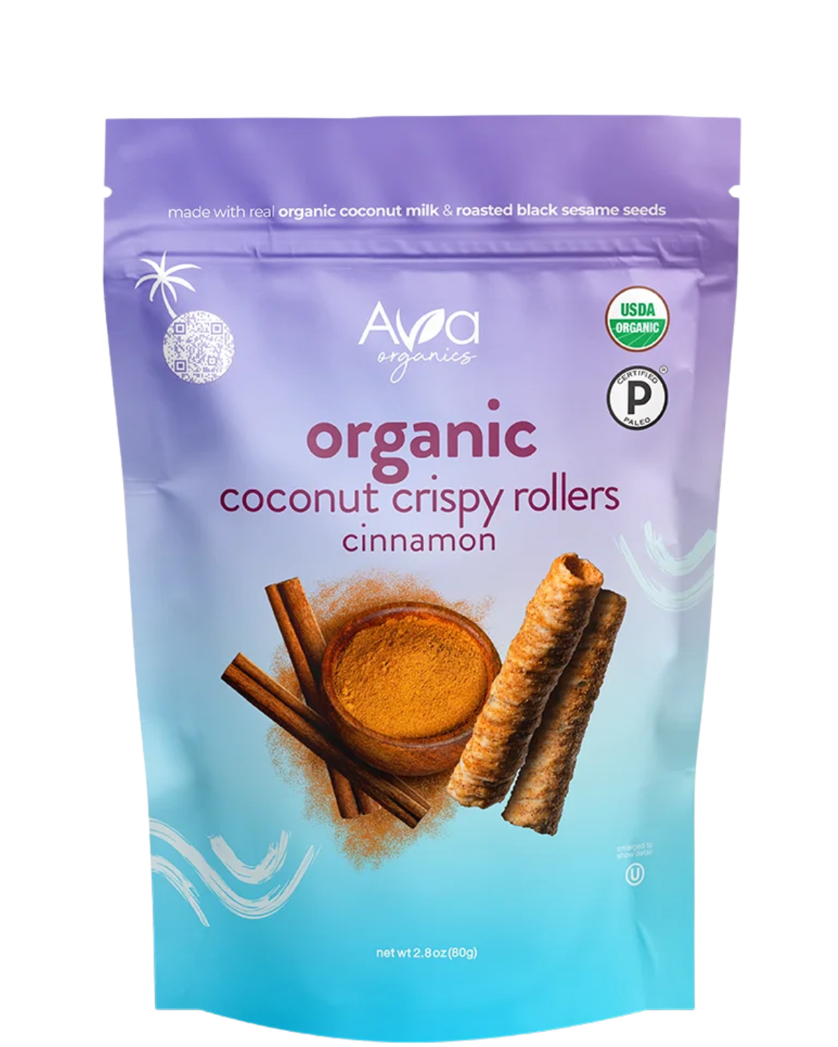 COCONUT CRISPY ROLLERS CINNAMON