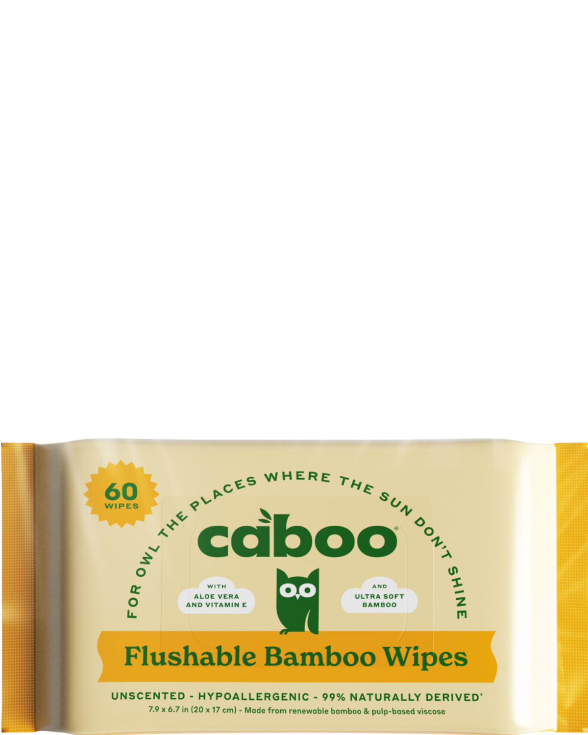 BAMBOO FLUSHABLE WIPES
