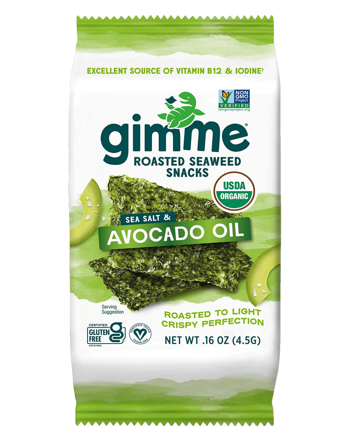 ROASTED SEAWEED SNACK WITH AVOCADO OIL