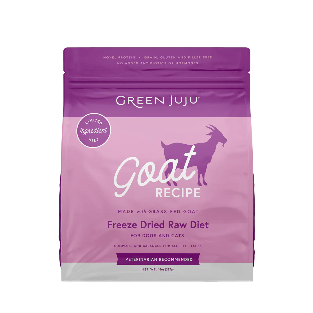 FREEZE DRIED RAW GOAT FOR DOGS AND CATS