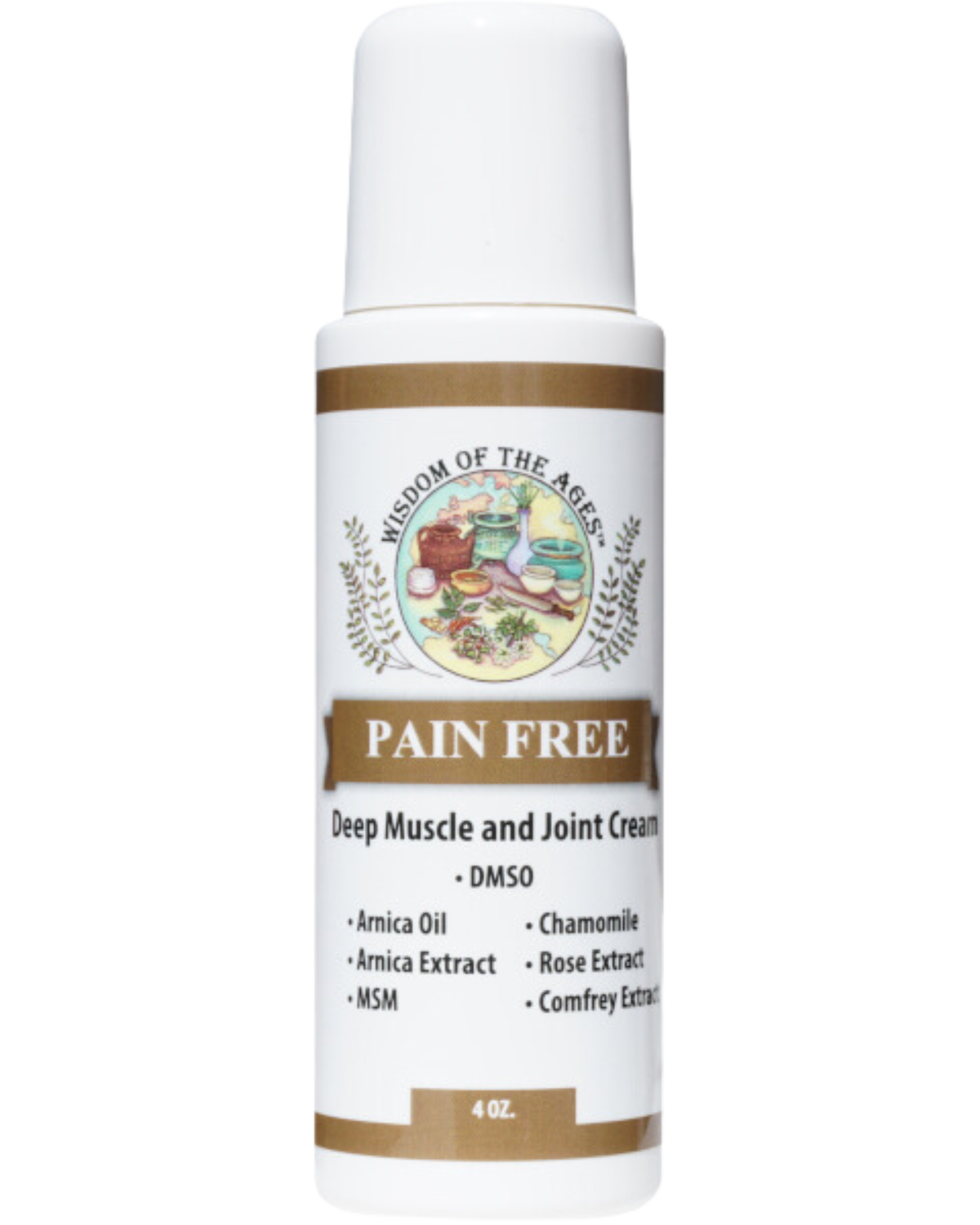 PAIN FREE CREAM - DEEP MUSCLE AND JOINT DMSO