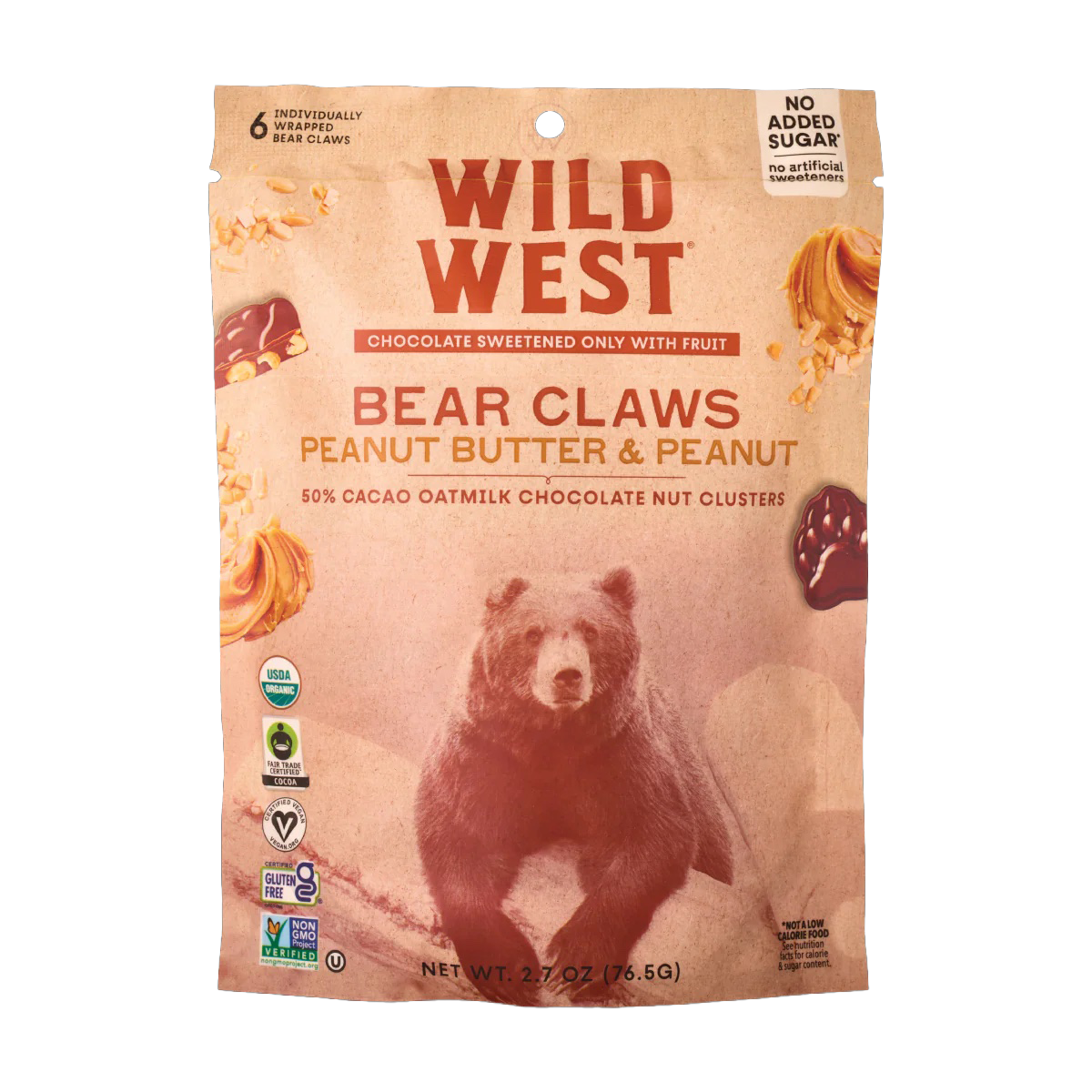 PEANUT BUTTER AND PEANUT BEAR CLAWS
