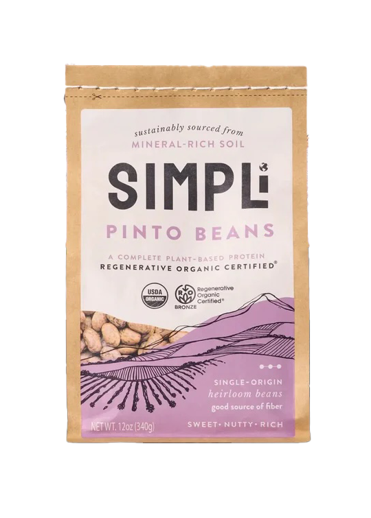 ORGANIC REGENERATIVE DRIED PINTO BEANS