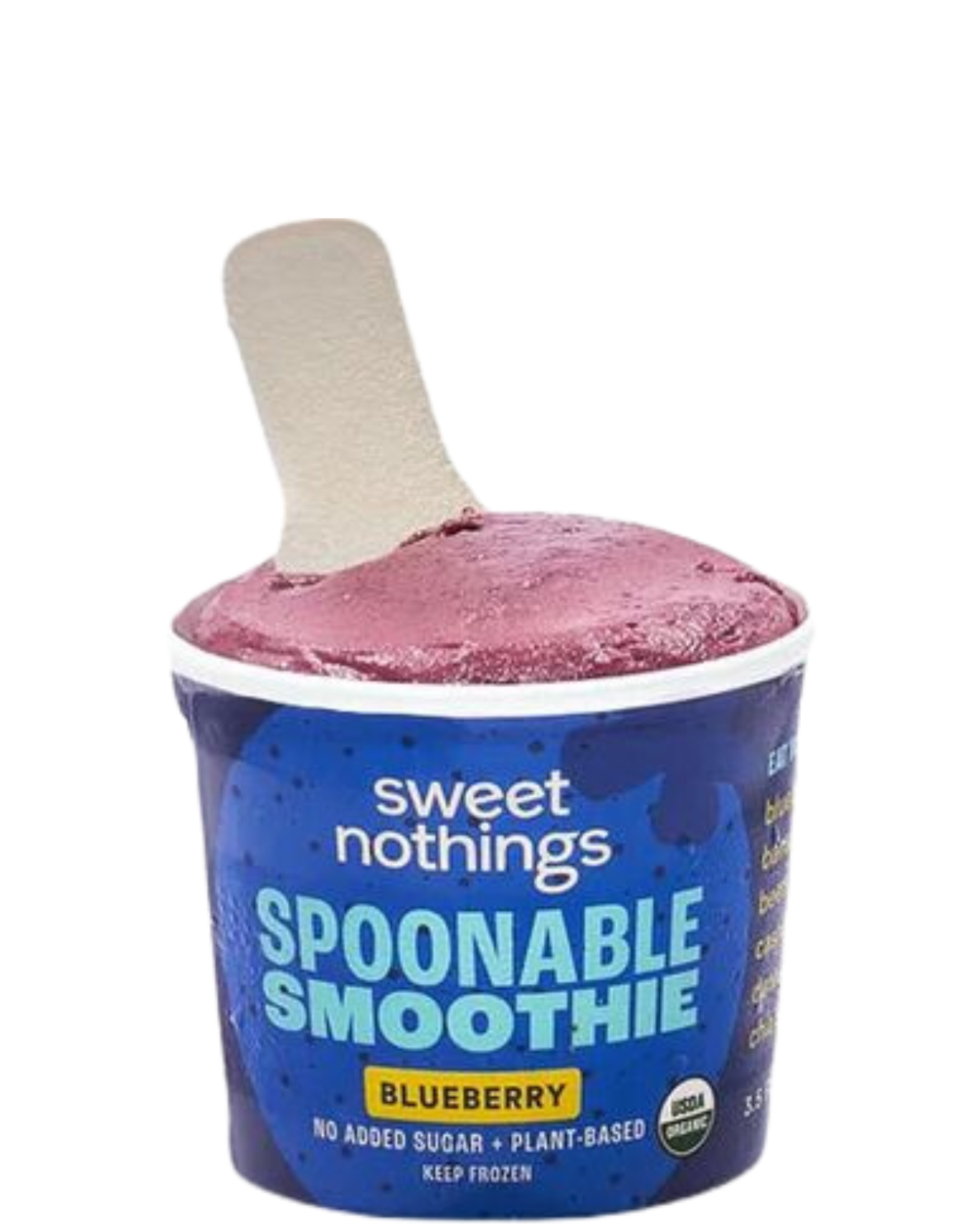 BLUEBERRY SPOONABLE SMOOTHIE CUPS