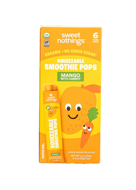 MANGO AND CARROT SQUEEZABLE SMOOTHIE