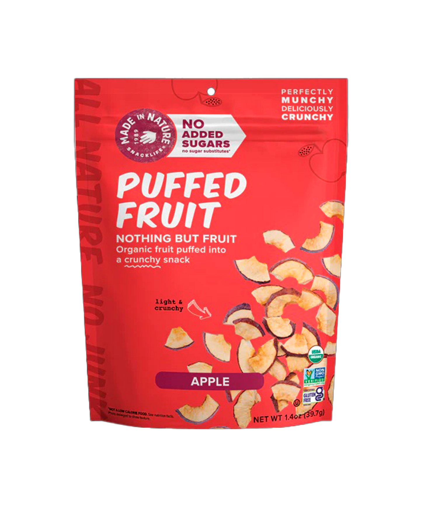 ORGANIC PUFFED APPLES