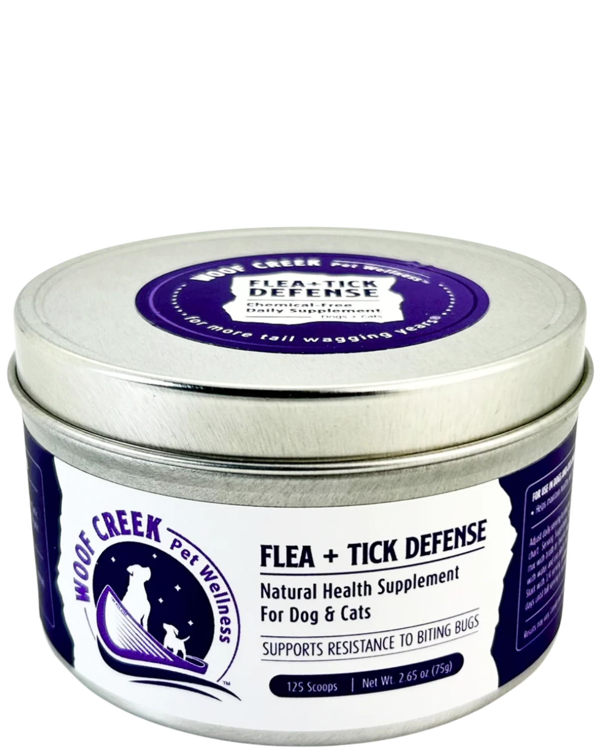 FLEA + TICK DEFENSE REPEL NATURAL HEALTH SUPPLEMENT