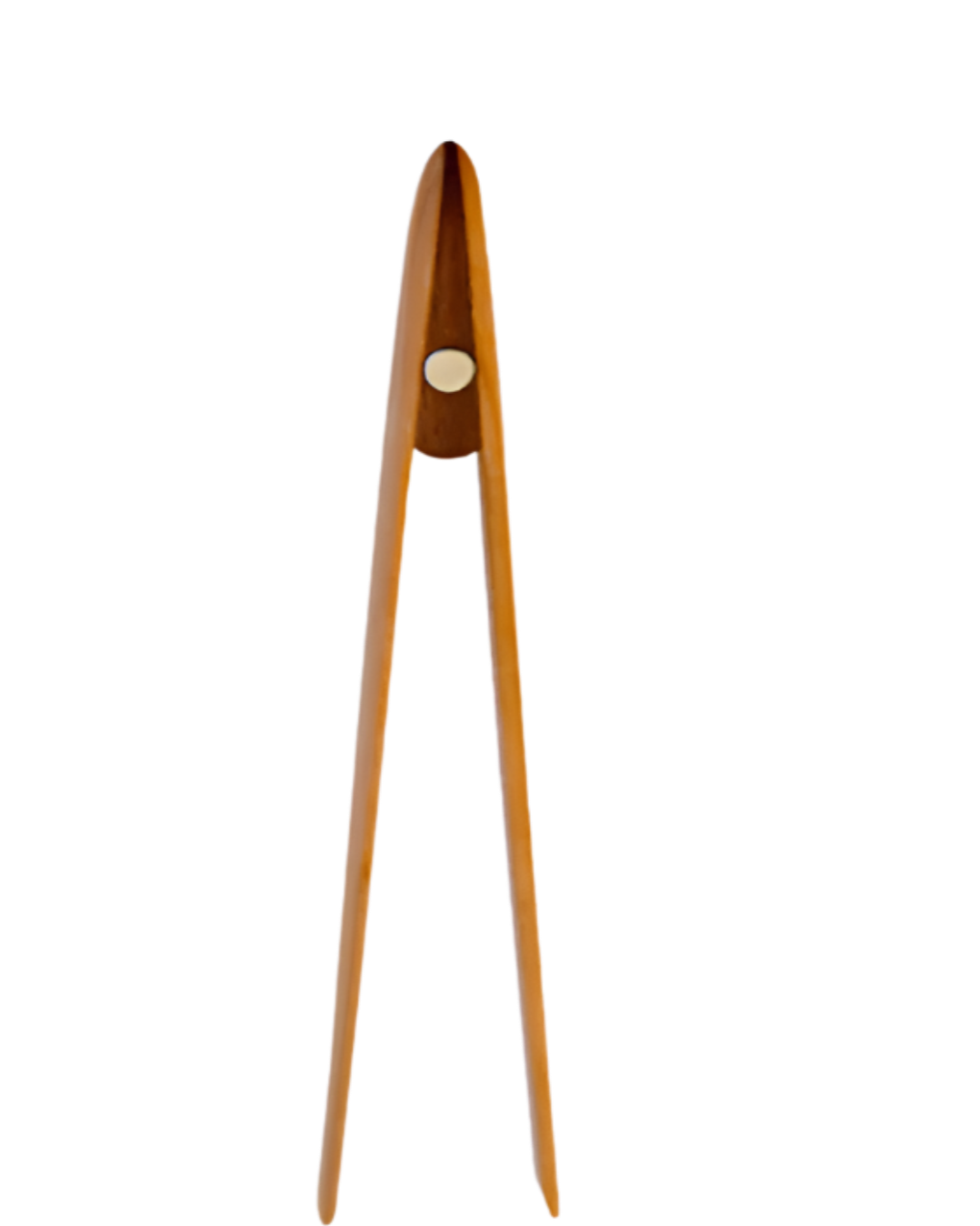 CHERRY WOOD MAGNETIC TOASTER TONGS
