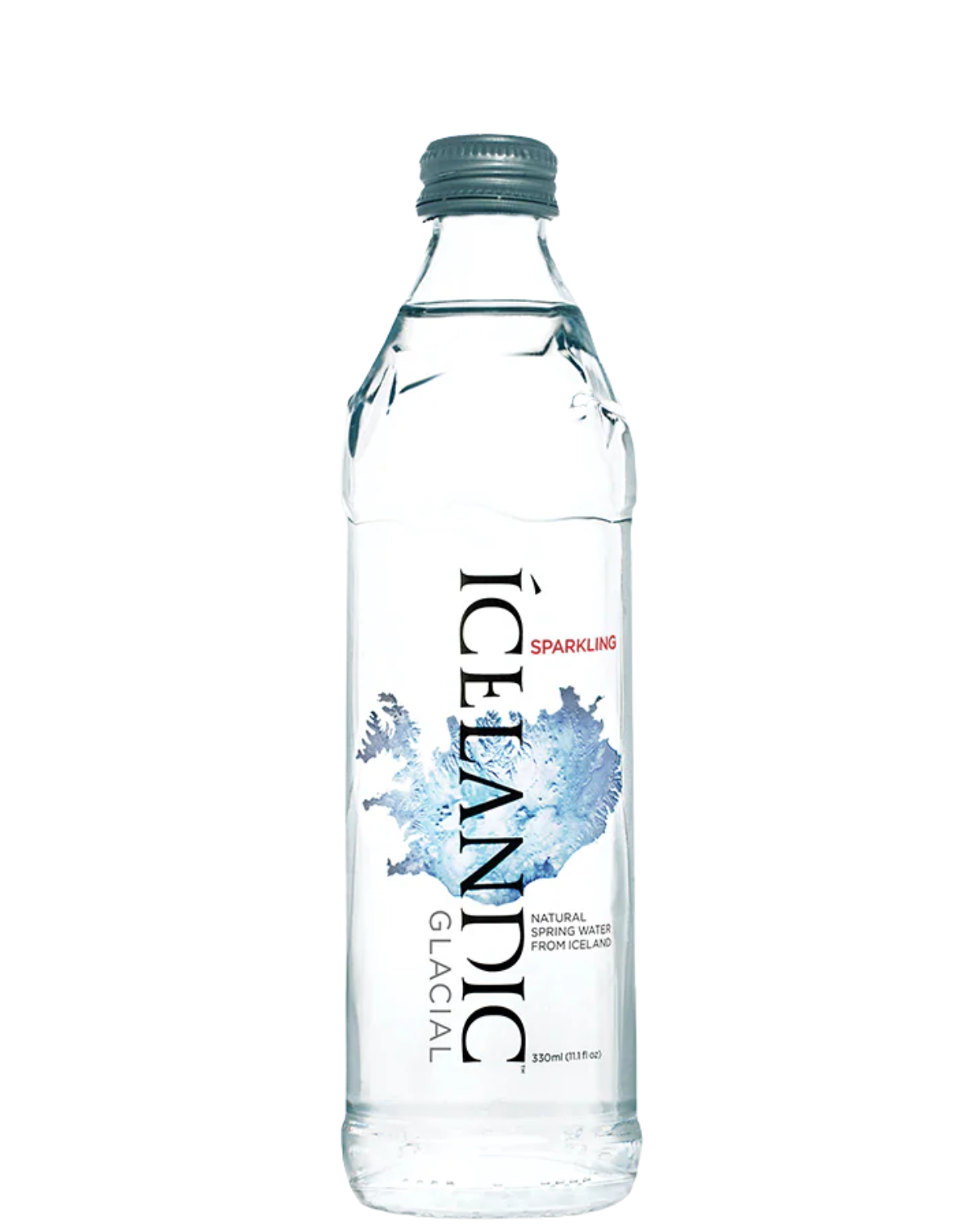 GLACIAL SPARKLING WATER - CASE OF 24 - 11 oz