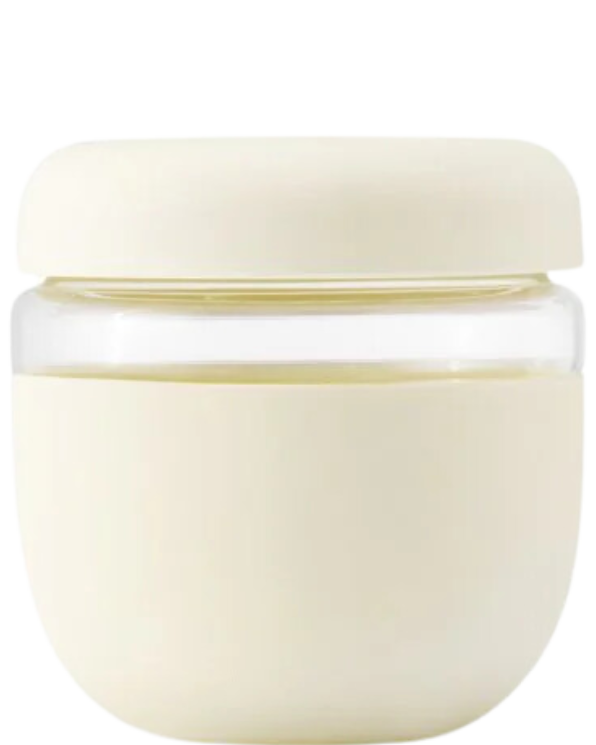 SEAL TIGHT GLASS BOWL - CREAM