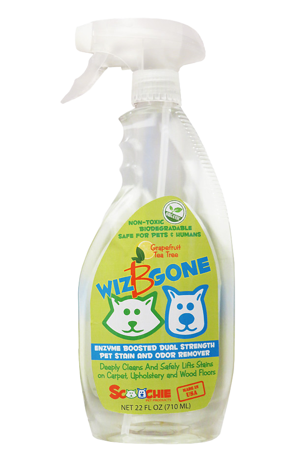 WIZ-B-GONE ENZYME-BOOSTED PET STAIN AND ODOR REMOVER