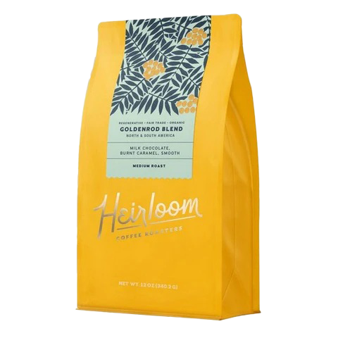GOLDENROD BLEND ORGANIC WHOLE BEAN COFFEE