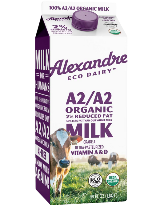 2% GRASS-FED A2/A2 MILK