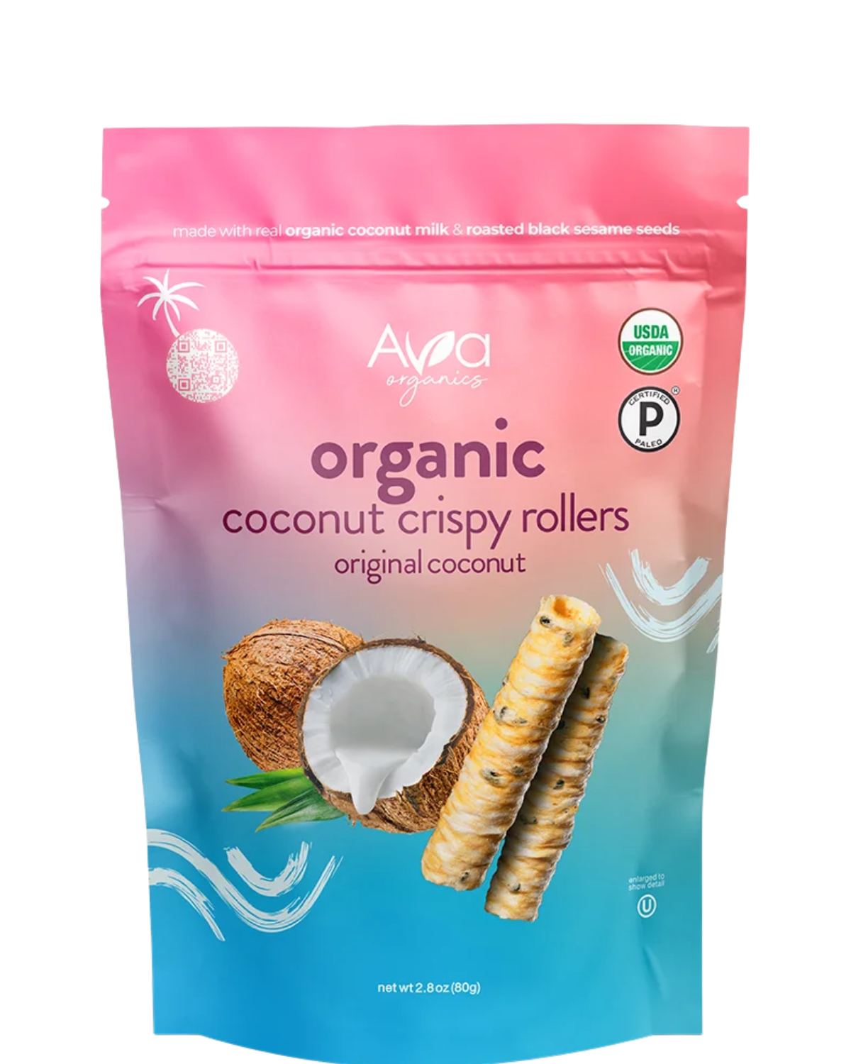 COCONUT CRISPY ROLLERS ORIGINAL COCONUT