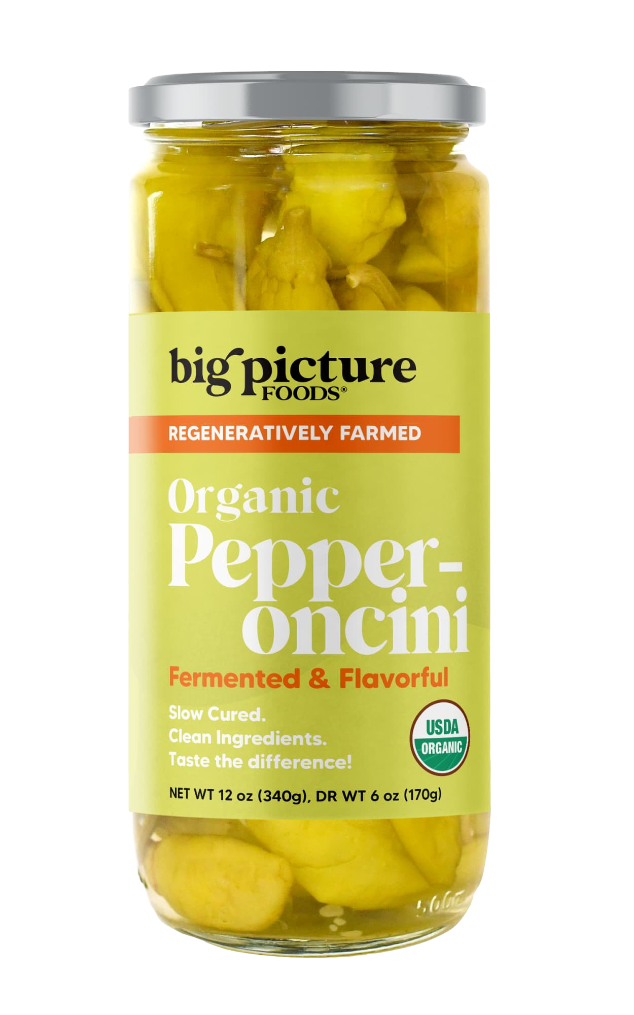 ORGANIC FERMENTED PEPPERONCINI