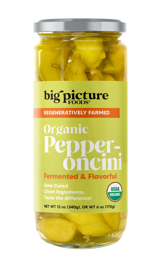 ORGANIC FERMENTED PEPPERONCINI