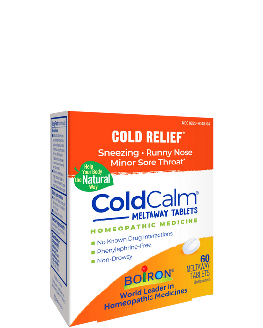 COLD CALM - HOMEOPATHIC MEDICINE FOR SNEEZING, RUNNY NOSE, SORE THROAT