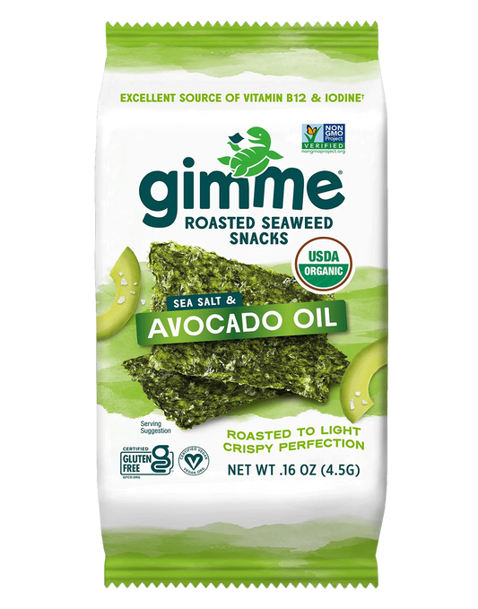 ROASTED SEAWEED SNACK WITH AVOCADO OIL