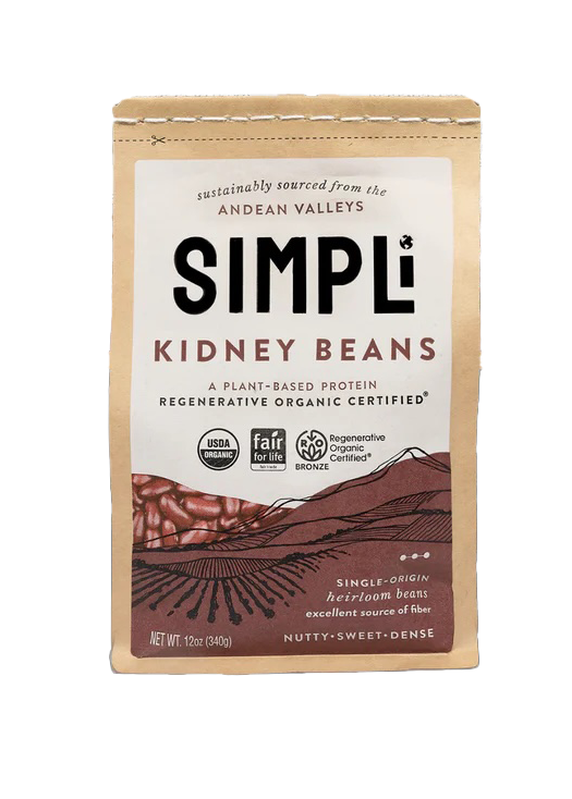 ORGANIC REGENERATIVE DRIED KIDNEY BEANS