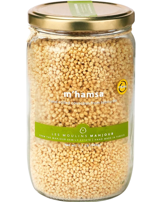 ORGANIC COUSCOUS - HAND ROLLED