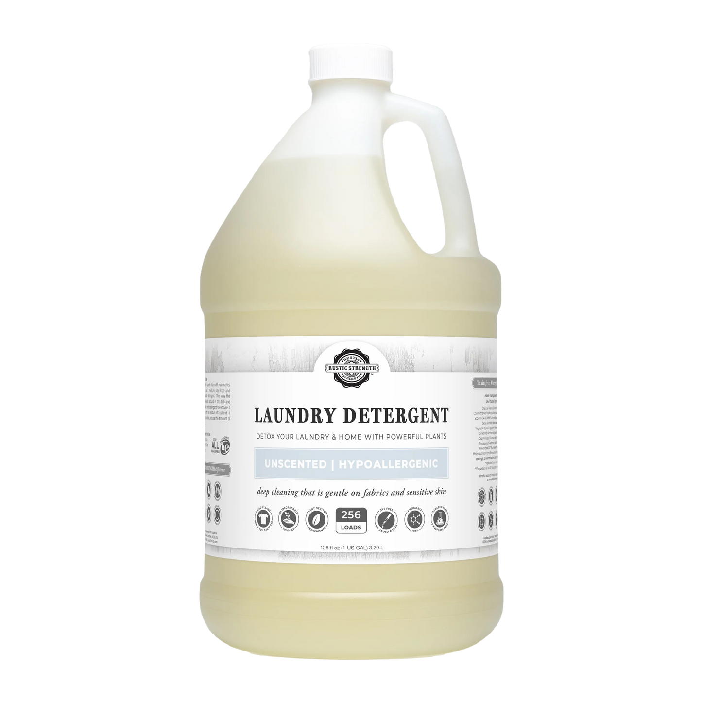 LAUNDRY DETERGENT UNSCENTED GALLON