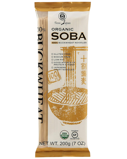 100% BUCKWHEAT SOBA NOODLES