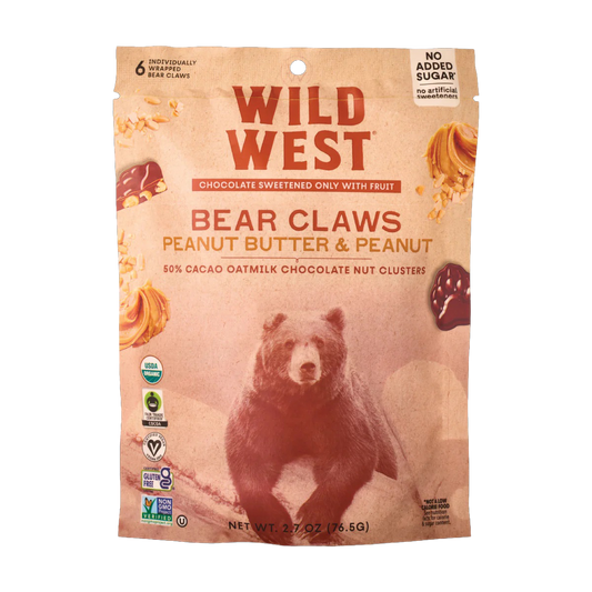 PEANUT BUTTER AND PEANUT BEAR CLAWS