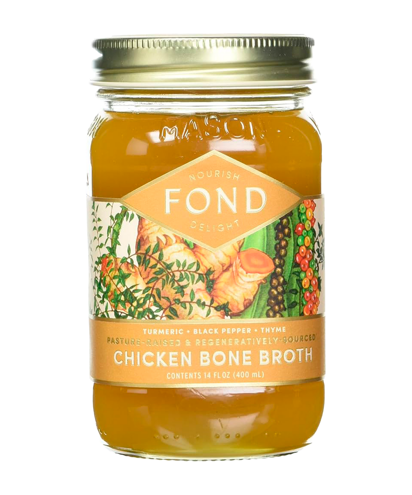 TURMERIC CHICKEN BONE BROTH