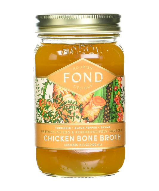 TURMERIC CHICKEN BONE BROTH