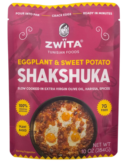 SHAKSHUKA - EGGPLANT & SWEET POTATO