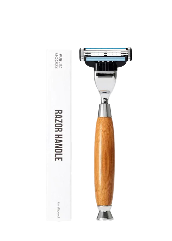 REUSABLE BAMBOO RAZOR HANDLE