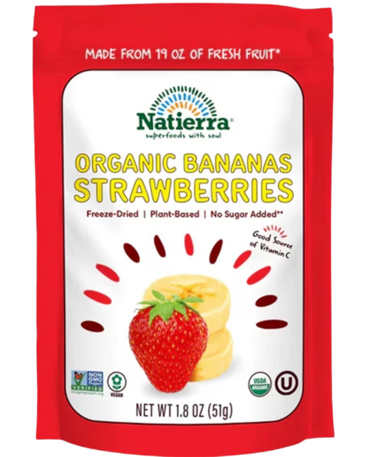 FREEZE DRIED BANANA STRAWBERRY