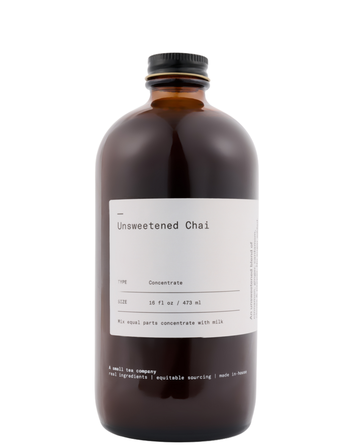 CHAI CONCENTRATE - UNSWEETENED