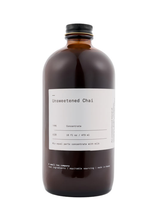 CHAI CONCENTRATE - UNSWEETENED
