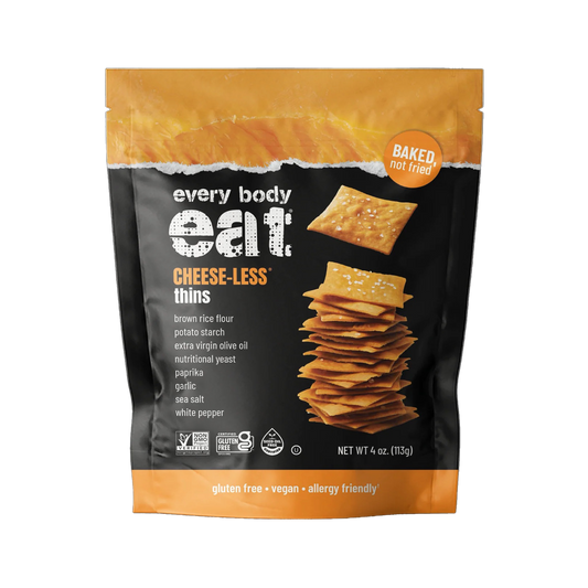 CHEESE-LESS THIN CRACKERS