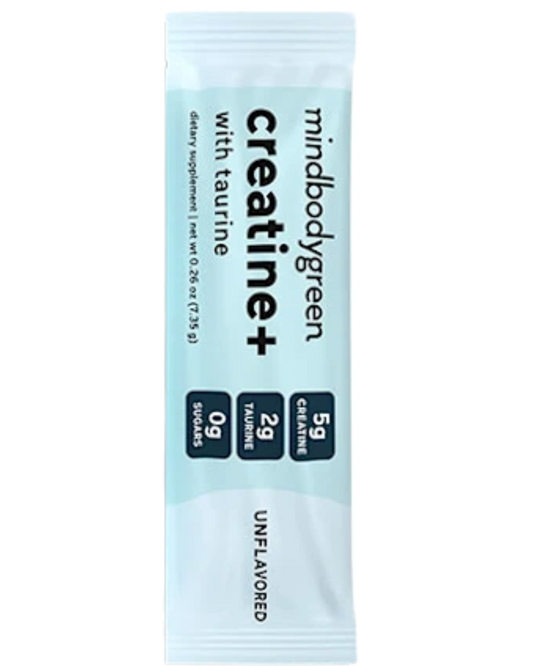 CREATINE WITH TAURINE+ UNFLAVORED PACKET