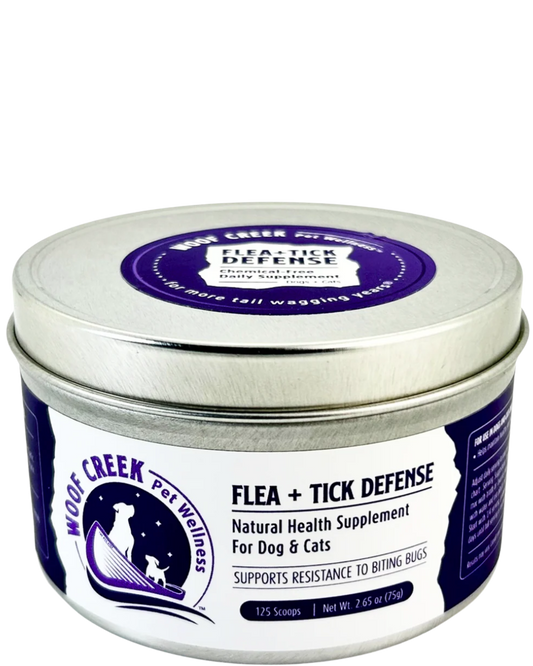 FLEA + TICK DEFENSE REPEL NATURAL HEALTH SUPPLEMENT