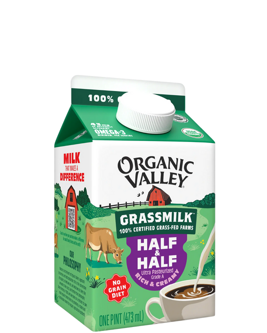 GRASS-FED ORGANIC HALF AND HALF