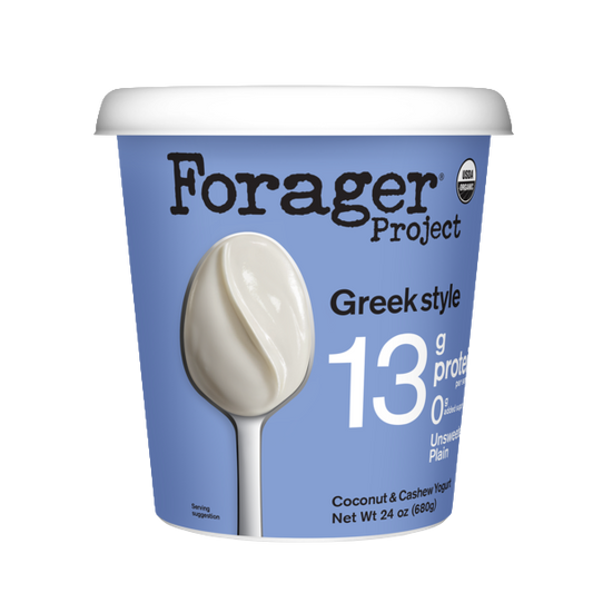 GREEK STYLE UNSWEETENED COCONUT + CASHEW YOGURT
