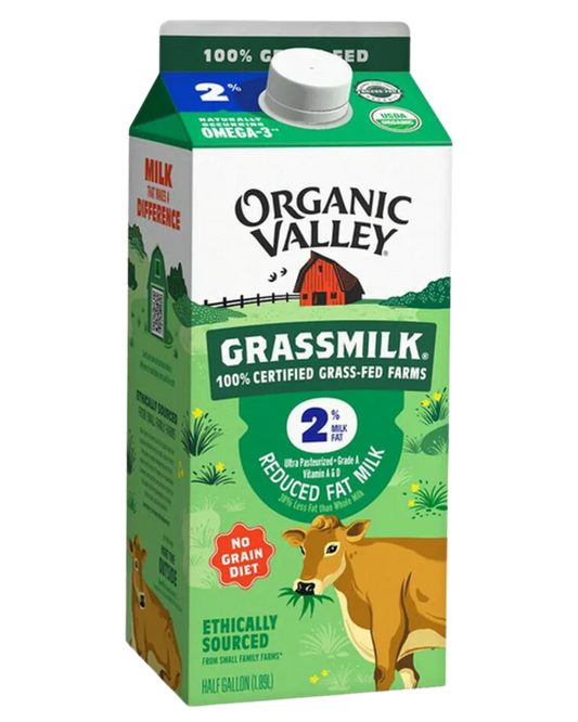 2% GRASS-FED MILK