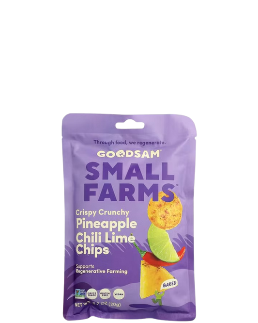 CRUNCHY PINEAPPLE CHILI LIME FRUIT CHIPS