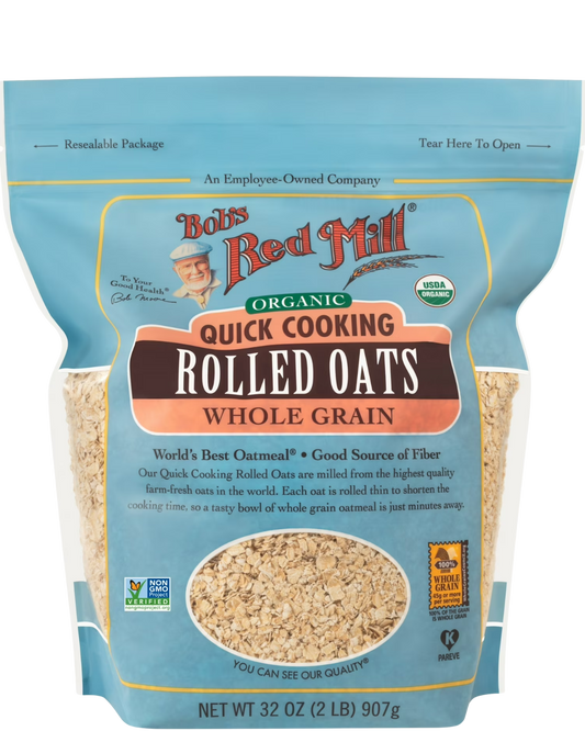 ORGANIC GLUTEN FREE QUICK ROLLED OATS