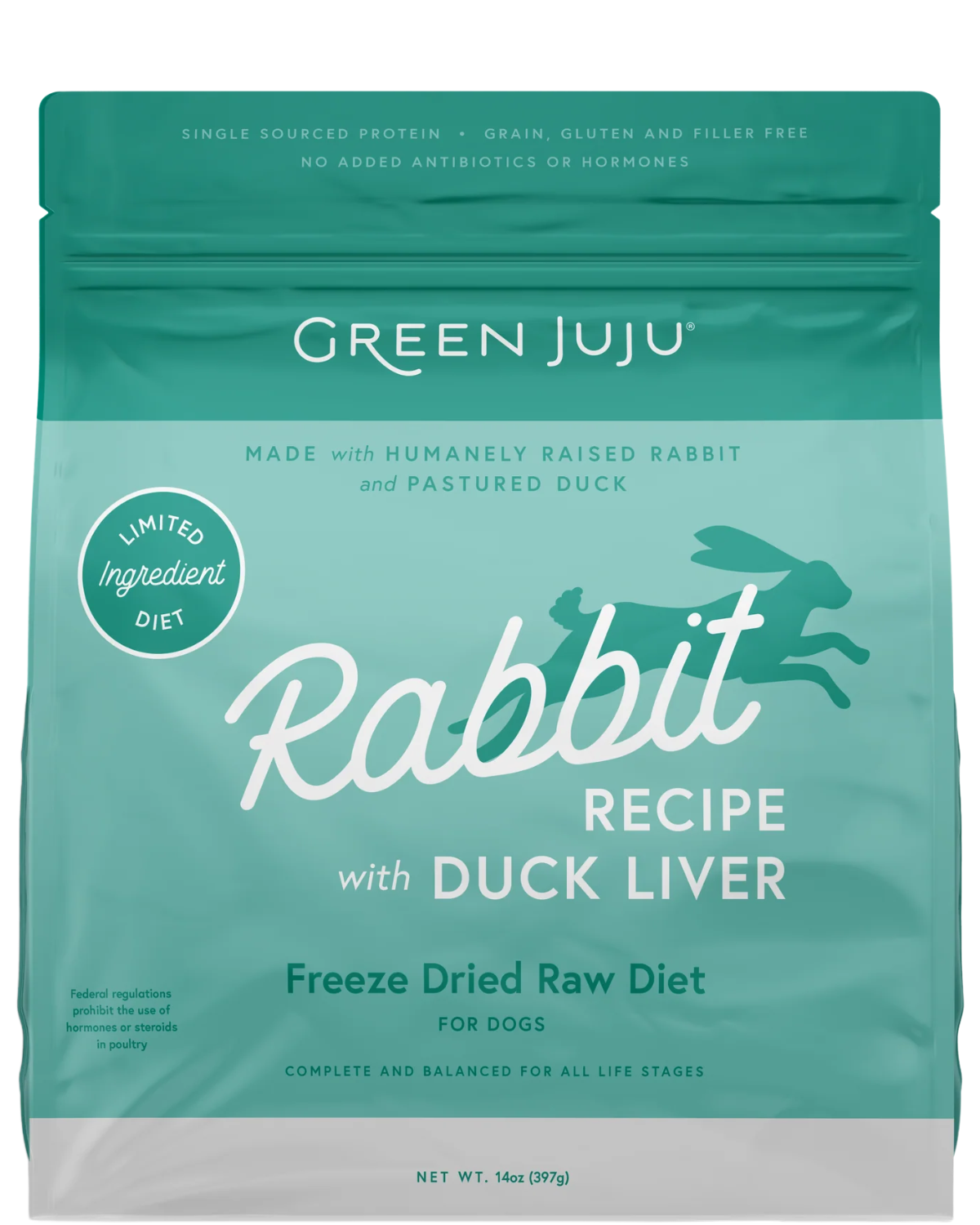 Fuzzy Dried Rabbit FREEZE DRIED RAW RABBIT WITH DUCK LIVER DOG FOOD – Love Eats