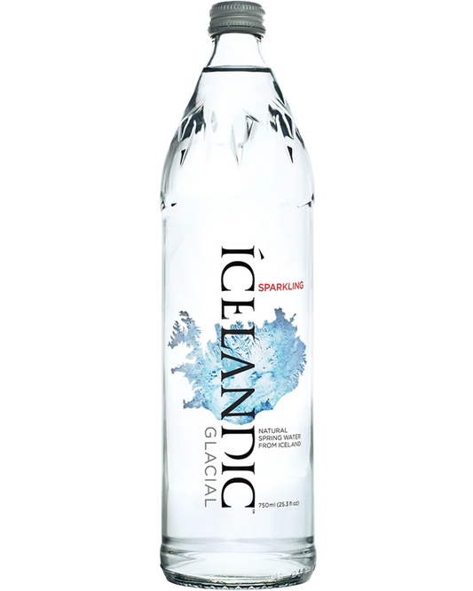 GLACIAL SPARKLING WATER - CASE OF 12 - 33 OZ.